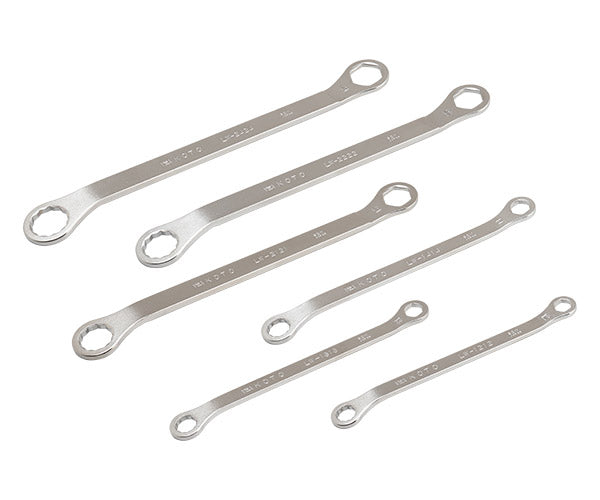 KOTO 6角x12角 極薄めがねレンチセット LW-6100 なめにくい六角と