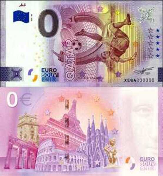 0 Euro Qatar - FIFA World Cup Qatar 2022 - Federal Republic of