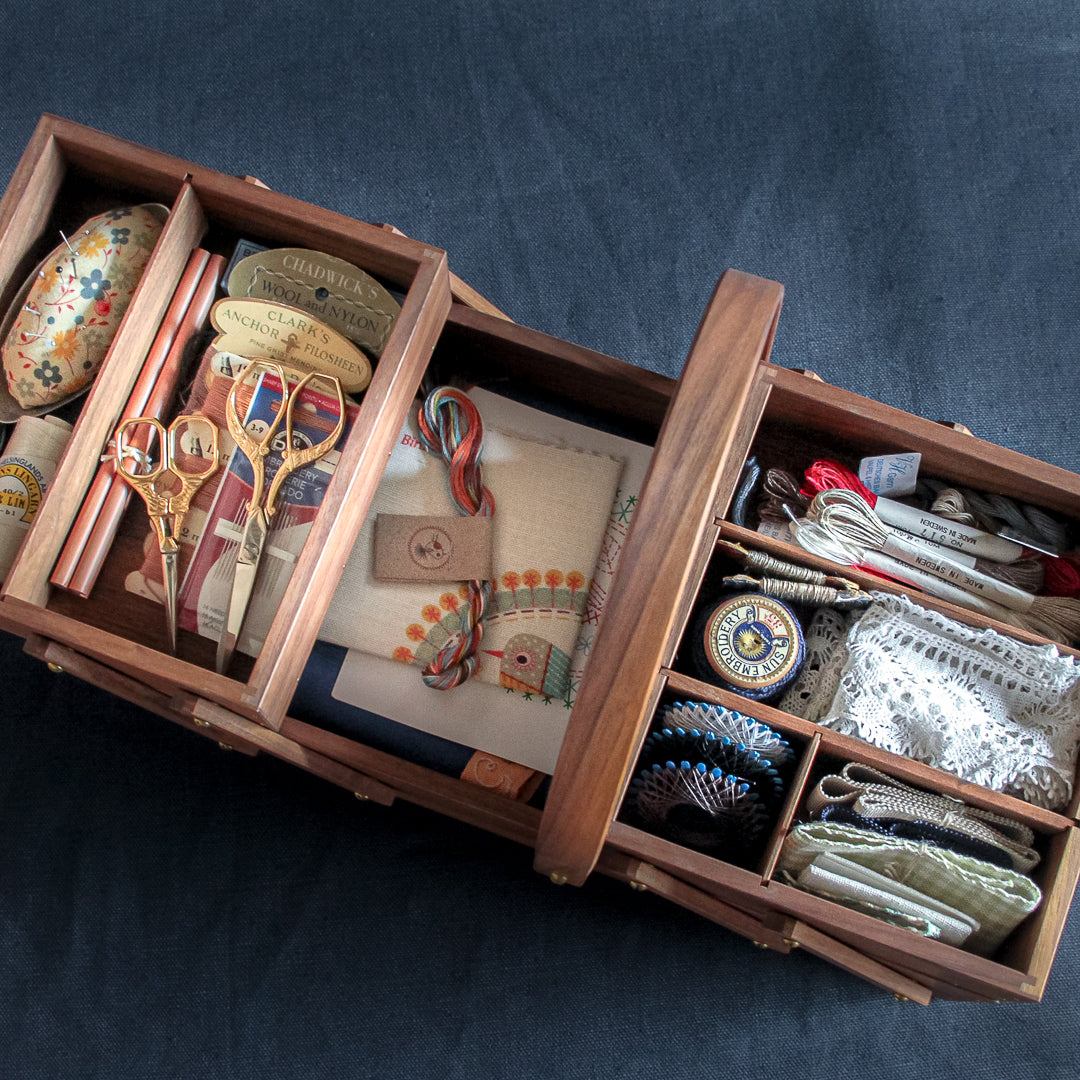 部屋の片隅で暮らしに寄り添う「ソーイングボックス」 – Envelope