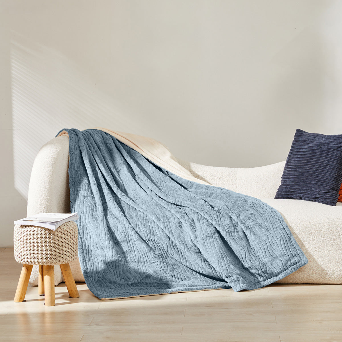 NT-SP60S 電気毛布 60W ポリエステル100%2枚 洗える 電気掛け敷き毛布