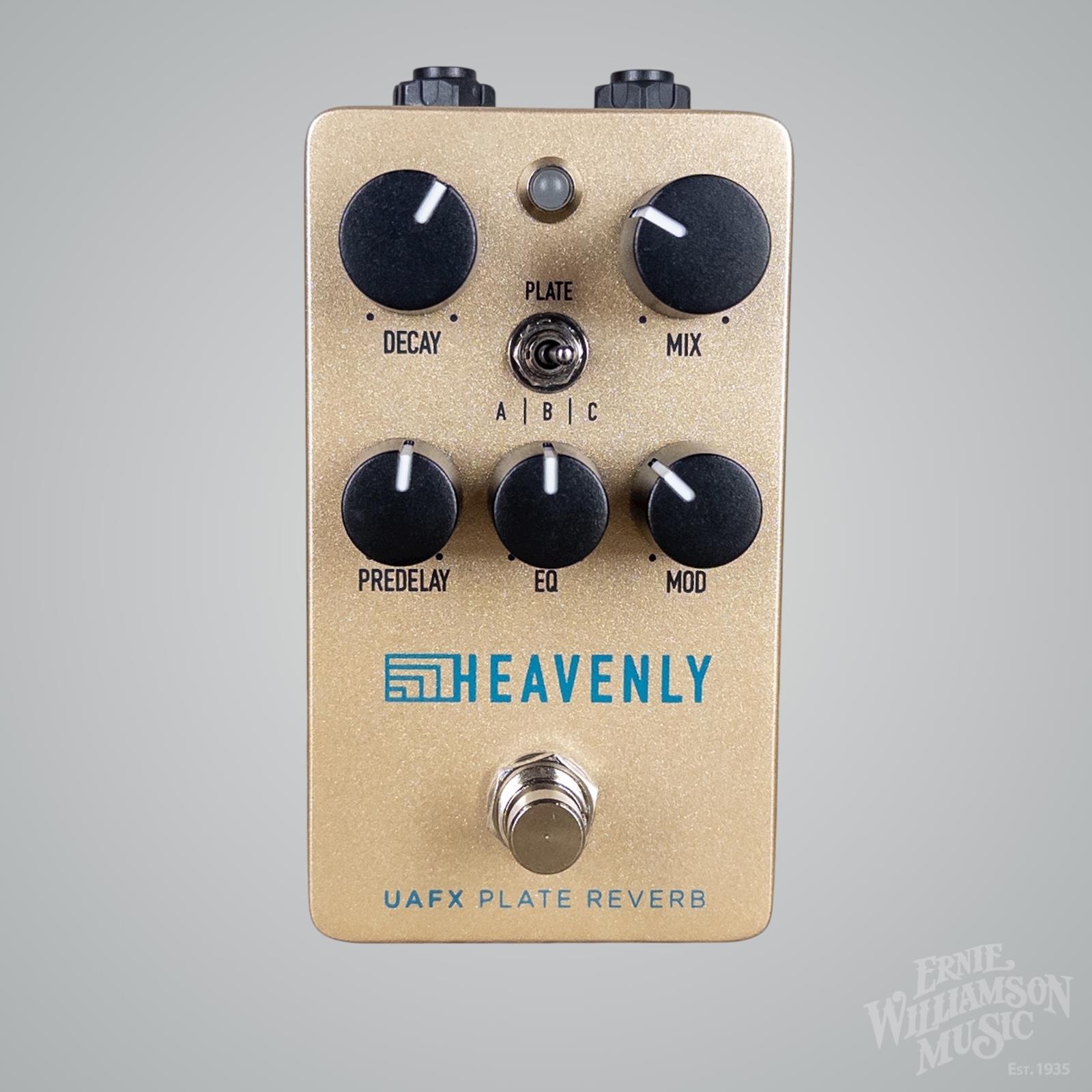 Ernie Williamson Music - Universal Audio UAFX Heavenly Plate