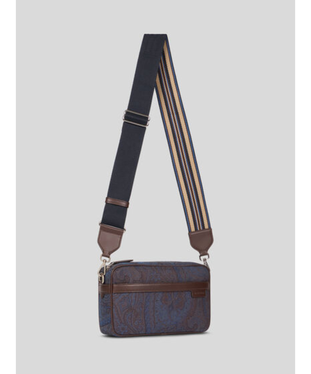 正規品美品ETRO エトロ ボストンバッグ50cm ショルダーストラップキー