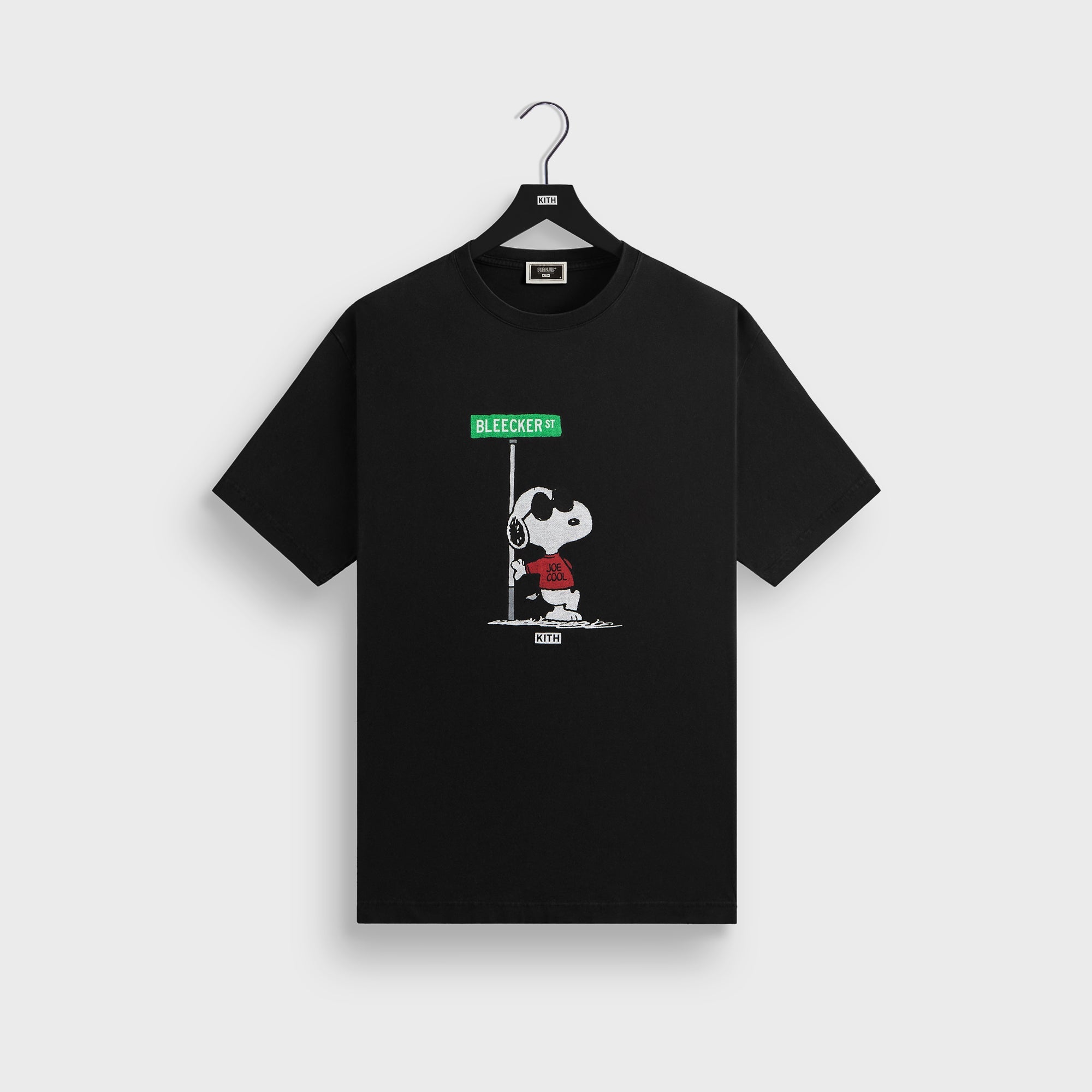 Kith for Peanuts Joe Cool Street Tee - Black – Kith Europe