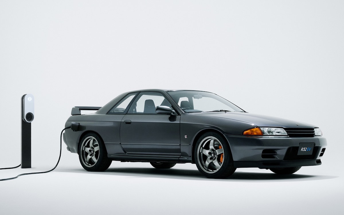 日産、R32スカイラインGT-RをEV化。東​​京オートサロン2025で公開へ
