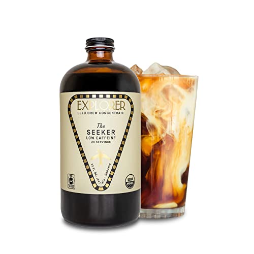 Specialty Cold Brew Concentrate | 4 Caf Levels | 32oz | Makes 20