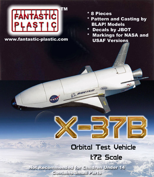 Boeing X-37B Model Kit (1:72) from Fantastic Plastic