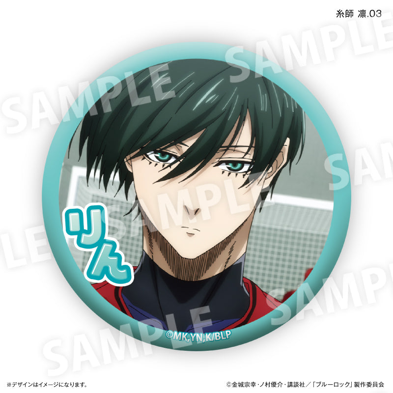 ブルーロック 糸師凛 缶バッジ ブルロ展 セール ブルーロック ブルロ展
