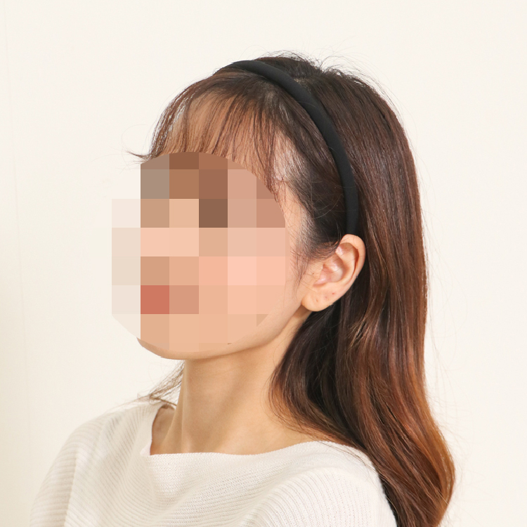 ALEXANDRE DE PARIS バーガンディ ヘアバンド｜ALEXANDRE DE PARIS