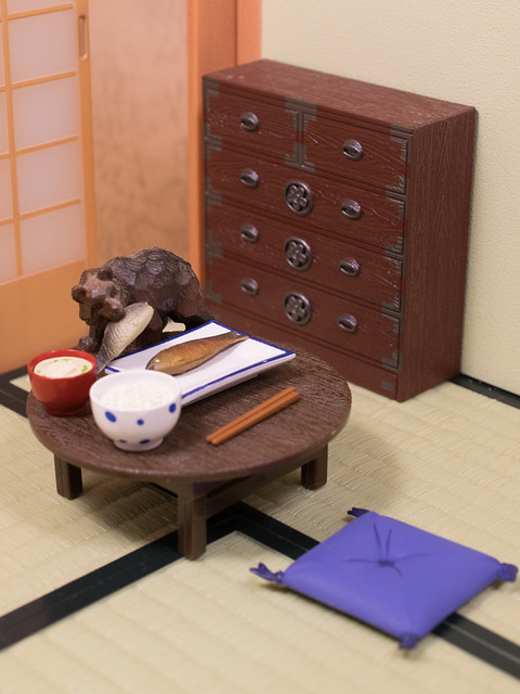 レビュー ねんどろいどプレイセット #02 和の暮らし A 食卓セット / B