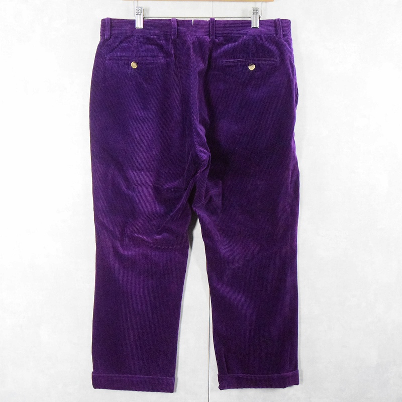 ラルフローレン パープルレーベル 紫 スラックス イタリア製