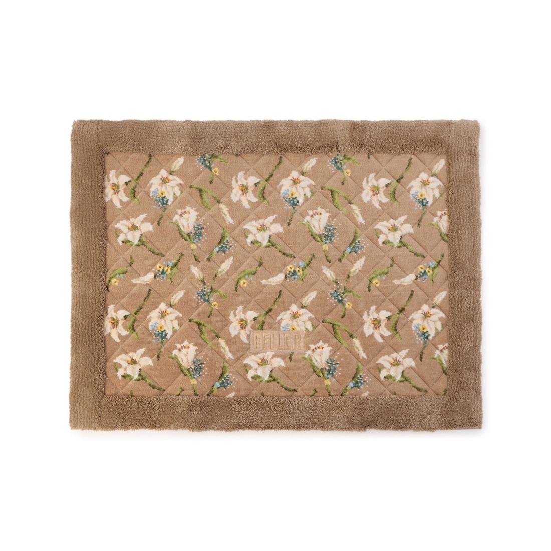 リリーリリー バスマット LLY-257272(ベージュ): FEILER｜フェイラー