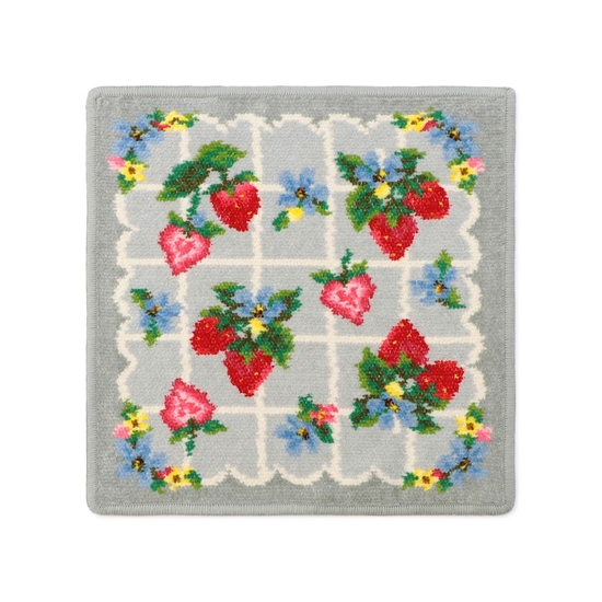 ストロベリーフィールドプティ ハンカチ（WEB限定）(ペールピンク