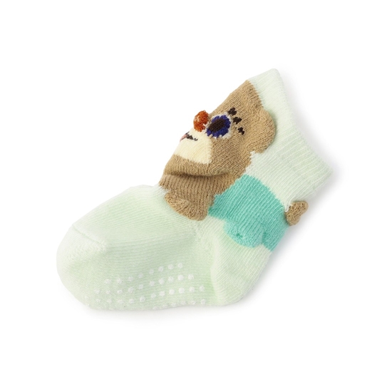 ハッピーポップニコ 靴下 L/JEHPO-233106(ペールグリーン): LOVERARY