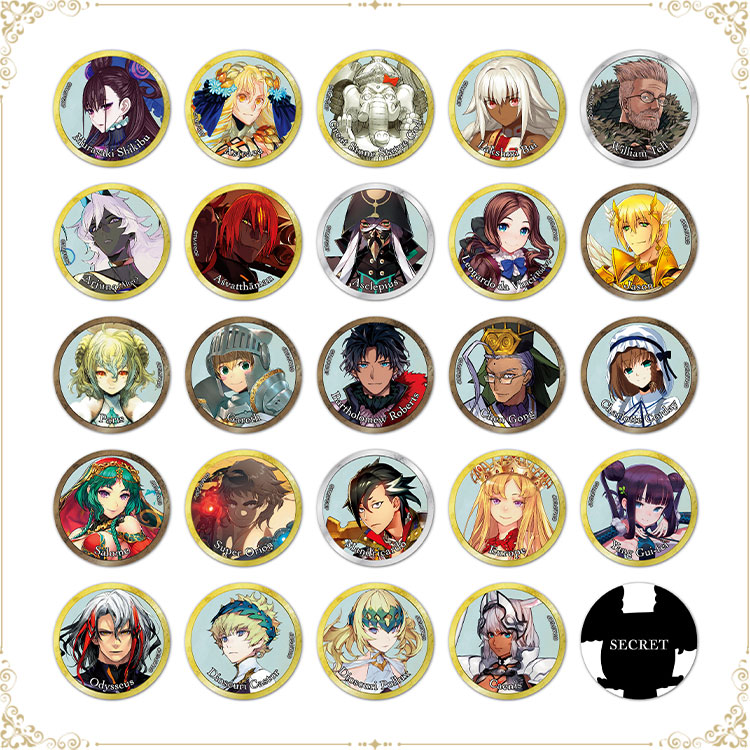 fgo フェス 缶バッジセット トネリコ 2025年最新】fGO 缶バッジ