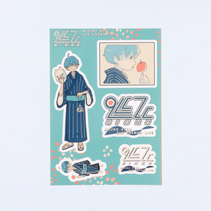 水野あつ】メモ帳＆ステッカーセット／2nd ONE-MAN LIVE「進化」グッズ