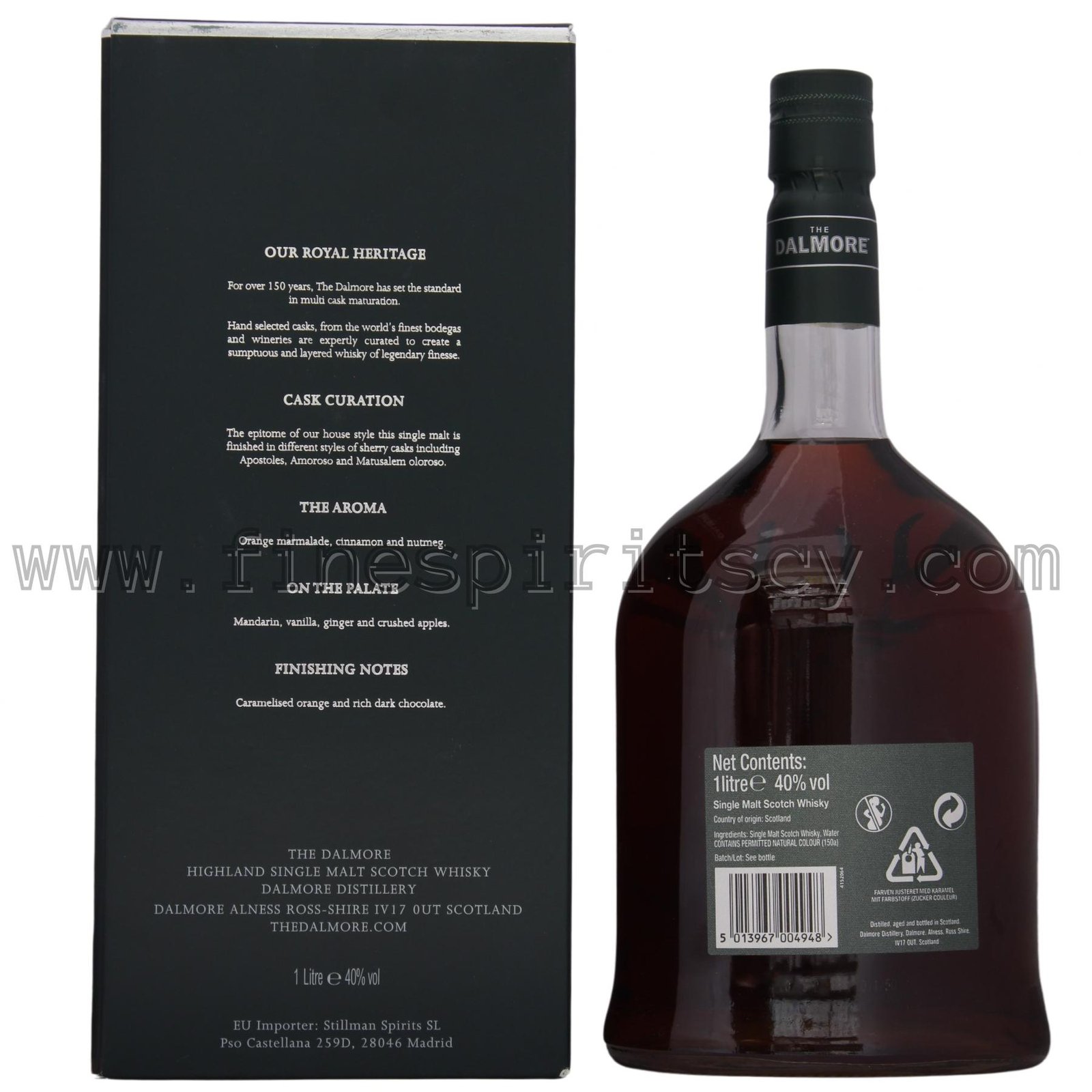 Dalmore 15 Year Old 1000ml 40%