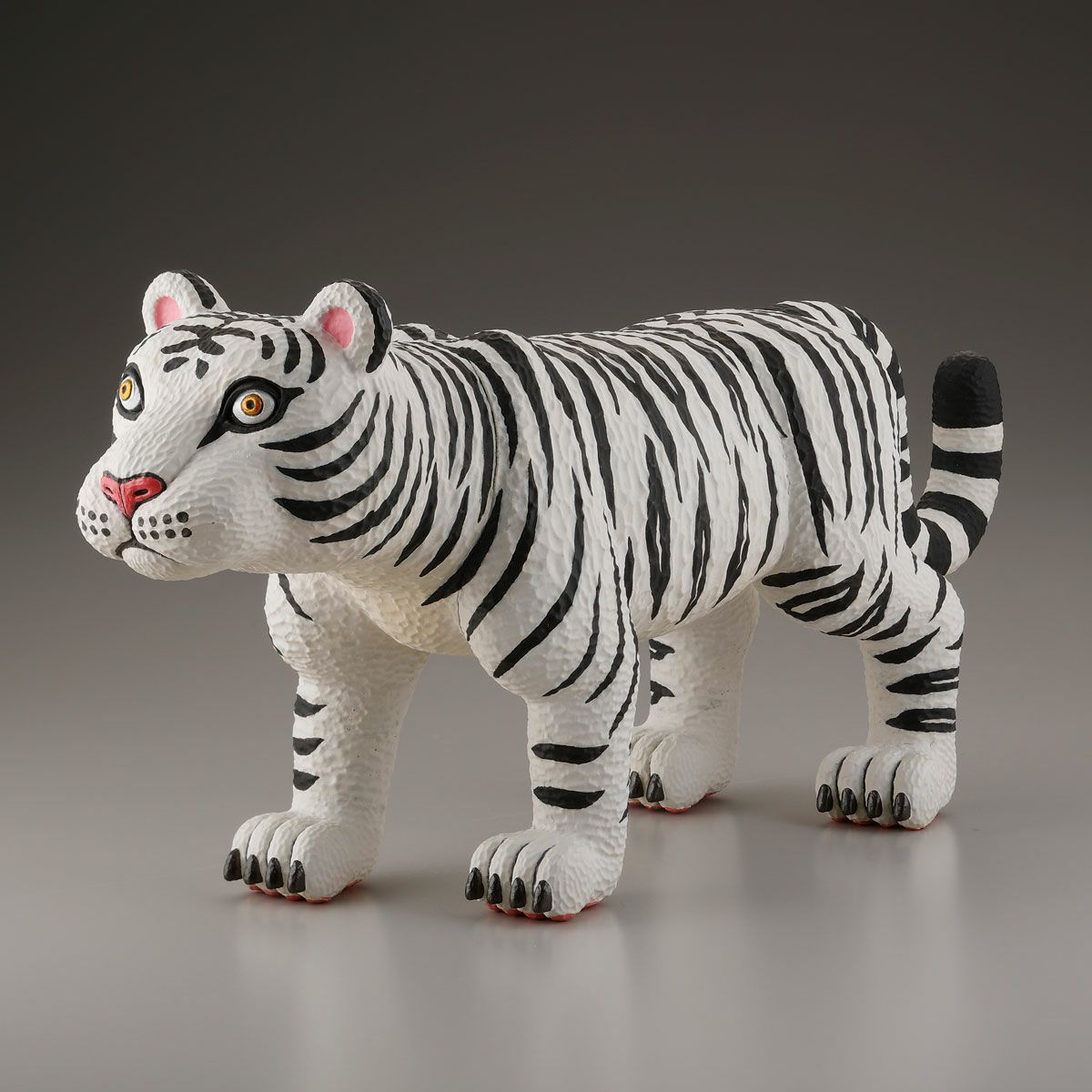 三沢厚彦 ANIMALS トラ ホワイト ソフトビニール製完成品[送料無料