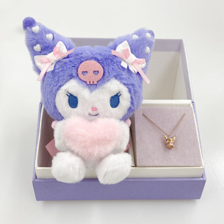 クロミ ハートアクセサリーマスコットセット｜むにゅぐるみパティオ