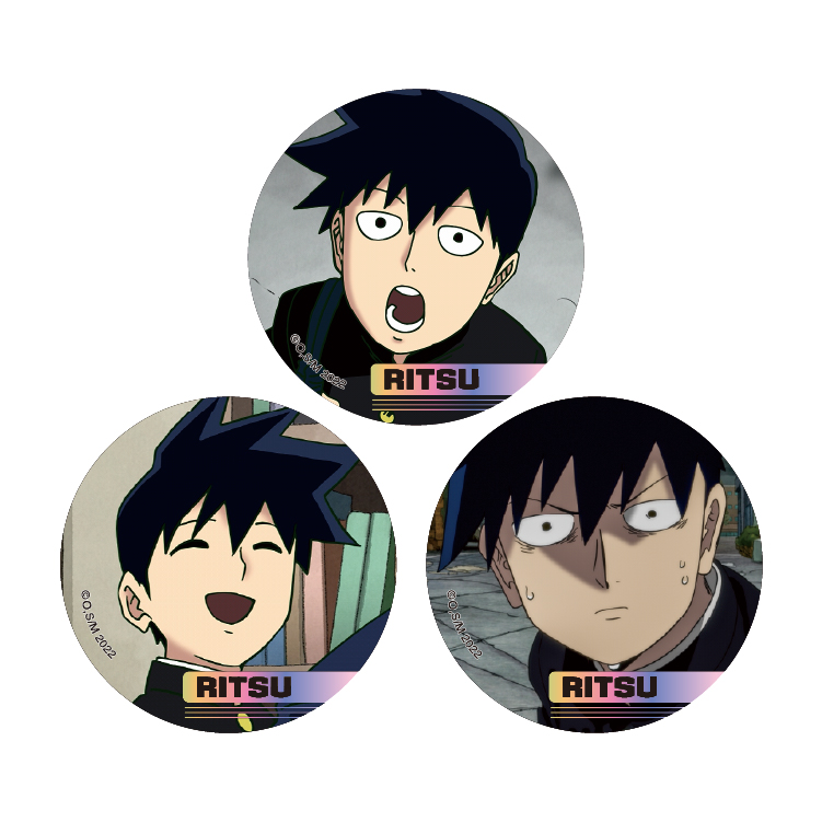 モブサイコ100 第2弾トレーディング缶バッジ3期｜むにゅぐるみパティオ