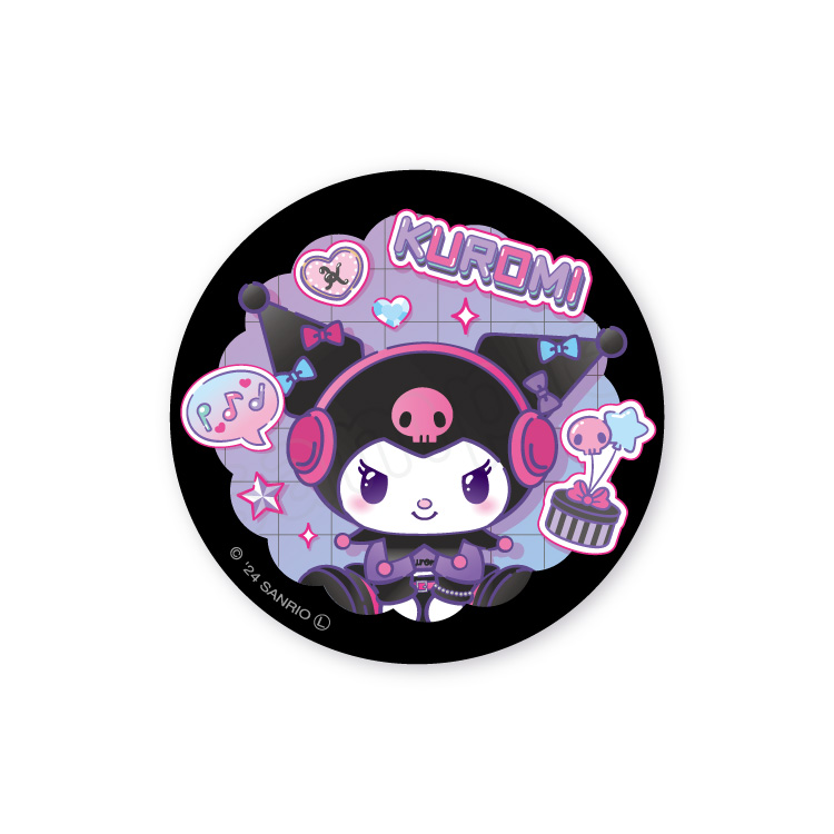 クロミ my style 缶バッジ｜むにゅぐるみパティオ公式サイト