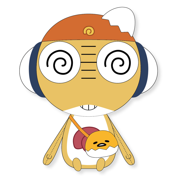 ケロロ軍曹×サンリオキャラクターズ むにゅぐるみS ケロロ｜むにゅ