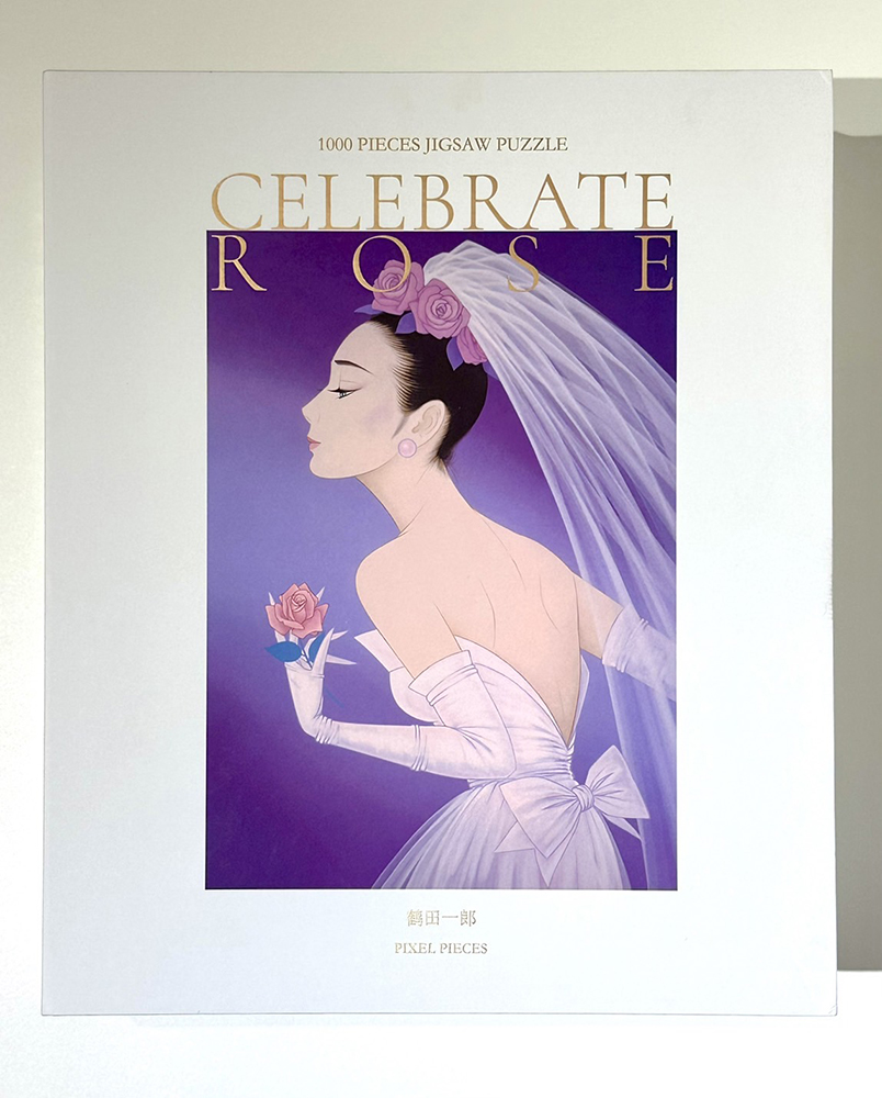 1000 PIECES JIGSAW PUZZLE 「CELEBRATE ROSE」 | 鶴田一郎アート