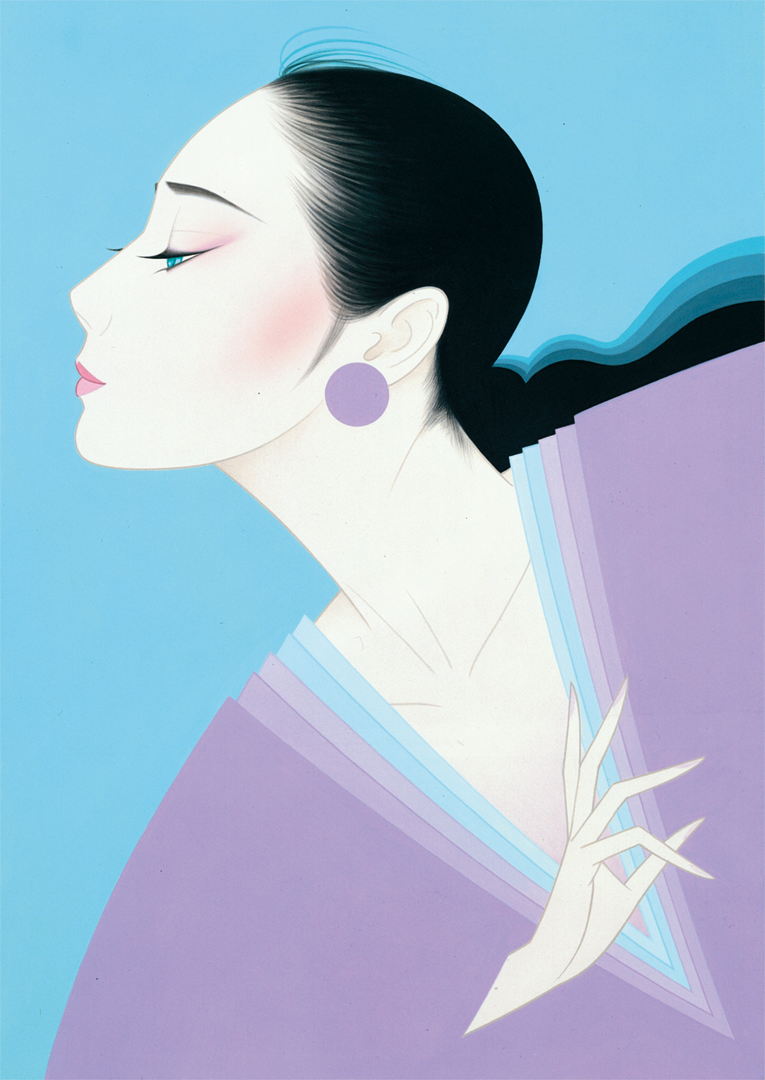 鶴田一郎 憂 4/180 リトグラフ 鶴田一郎 憂 4/180 リトグラフ 鶴田一郎