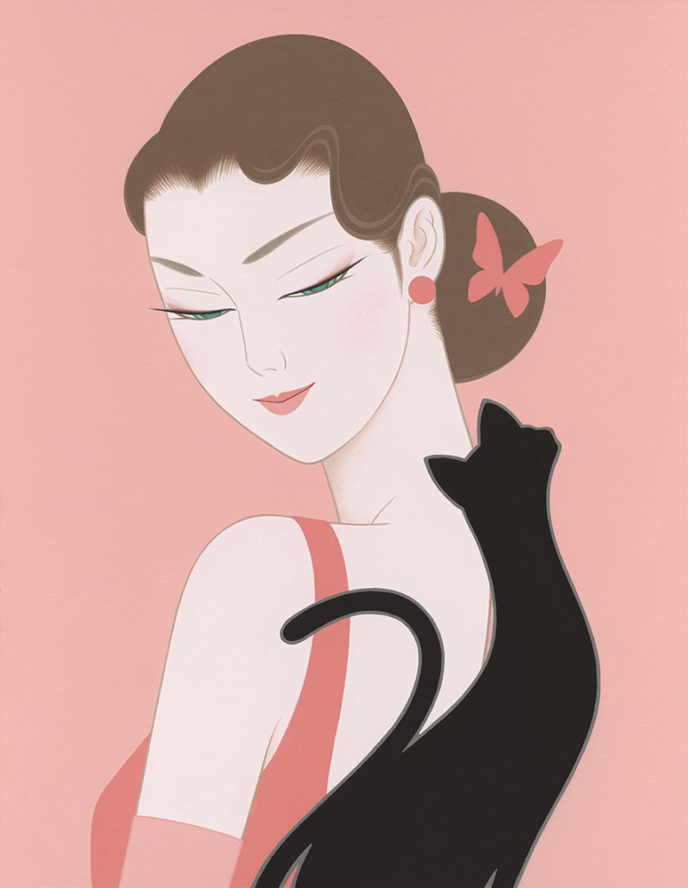 月の女神 | 鶴田一郎アートストア ICHIRO TSURUTA official art store