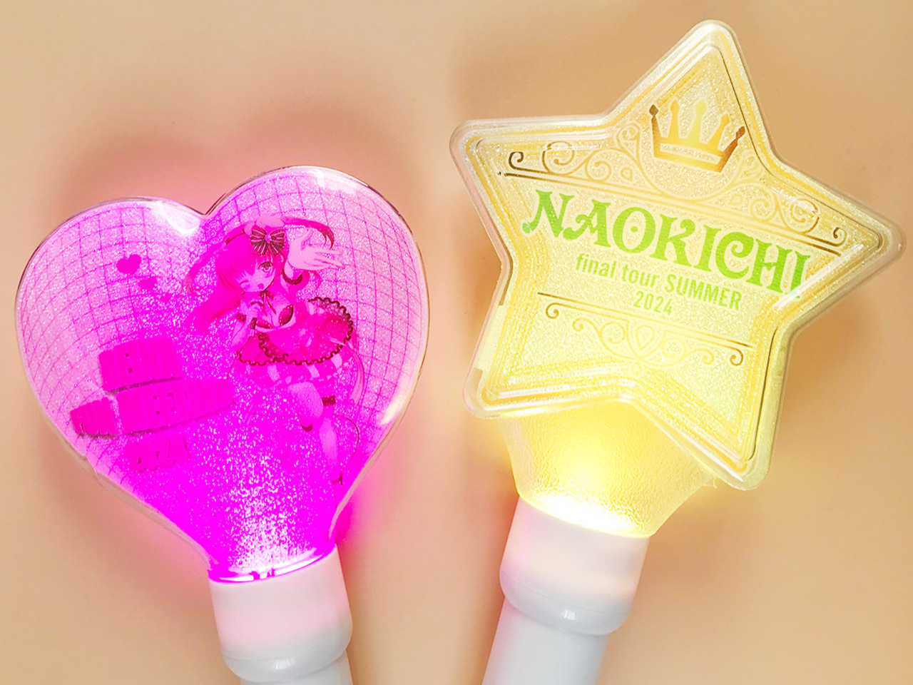 立体型ペンライト（ハート型・星型） | オリジナル製作ならJ＆C Supply