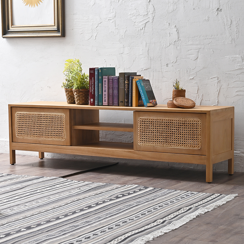 デデステステデン】 SIEVE ハイライト ローボード 無垢材 美品