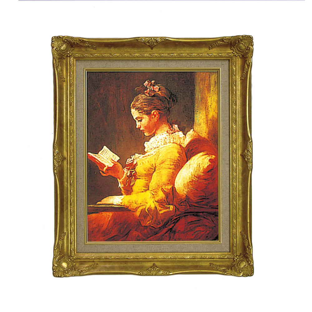 フラゴナール 本を読む少女 絵画 読書する娘 - Wikipedia