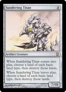 隔離するタイタン/Sundering Titan》[DST] 茶R | 日本最大級 MTG通販