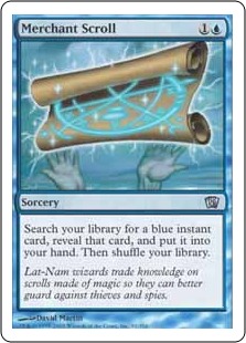 ☆超希少 mtg 商人の巻物/Merchant Scroll foil 日本語 ☆超希少 mtg