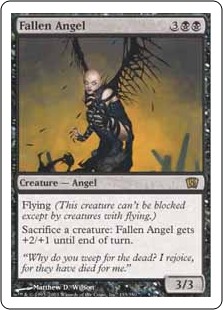 堕天使/Fallen Angel》[8ED] 黒R | 日本最大級 MTG通販サイト「晴れる屋」