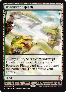 MTG 吹きさらしの荒野 foil Foil】《吹きさらしの荒野/Windswept Heath