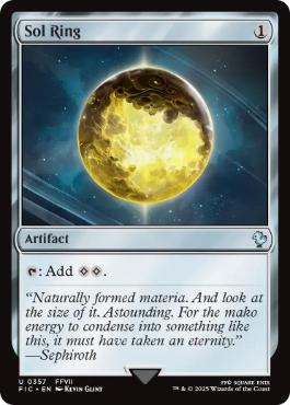 太陽の指輪 Sol Ring 人間版 non-Foil