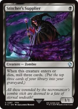 縫い師への供給者/Stitcher's Supplier》[M19] 黒U | 日本最大級 MTG