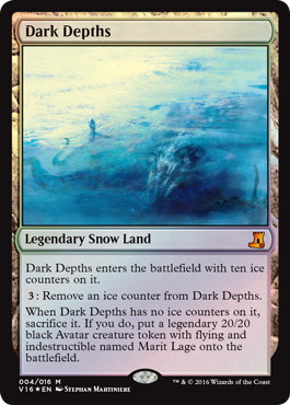 Foil】《暗黒の深部/Dark Depths》[FtV:Lore] 土地R | 日本最大級 MTG