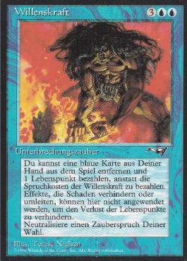 Force of Will 意思の力 MTG 意志の力 1枚 DMR 日本語 force of will