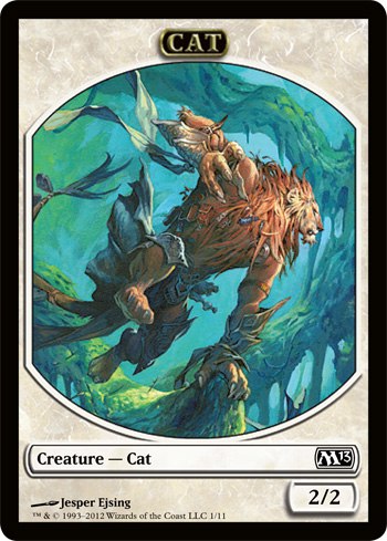 014)《猫トークン/Cat Token》[KHM] 緑 | 日本最大級 MTG通販サイト