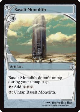 274)《玄武岩のモノリス/Basalt Monolith》[LTC] 茶U | 日本最大級 MTG