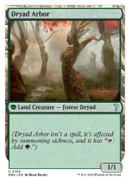 Foil ドライアドの東屋/Dryad Arbor[FUT] 土地U 1枚 Foil ドライアドの