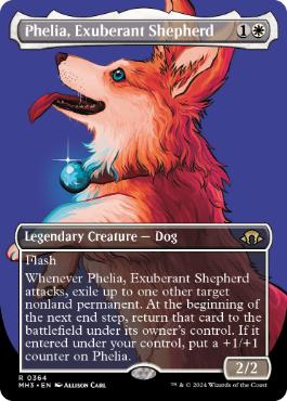 新品 溌剌の牧羊犬、フィリア スリーブ ultrapro apex MTG 新品 溌剌の