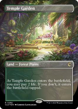 MtG 寺院の庭 foil 4枚セット Foil】《寺院の庭/Temple Garden》[GRN