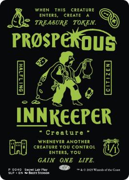 040)□ボーダーレス□《裕福な亭主/Prosperous Innkeeper》[SLP] 緑
