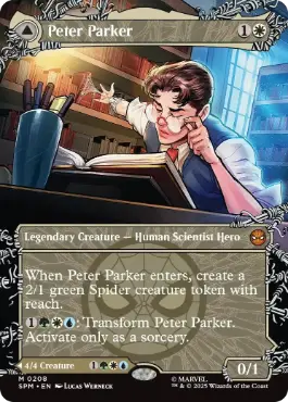 r*o様 mtg ピーター・パーカー アメイジング・スパイダーマン 英語 foi