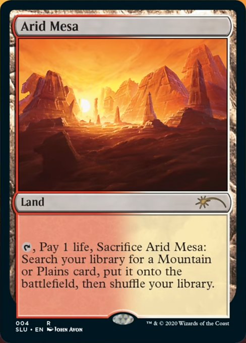 436)□旧枠□《乾燥台地/Arid Mesa》[MH2-BF] 土地R | 日本最大級 MTG