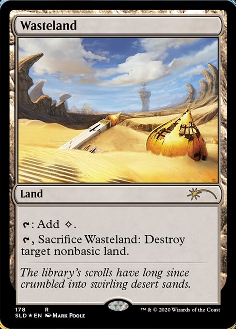 不毛の大地/Wasteland》[EMA] 土地R | 日本最大級 MTG通販サイト