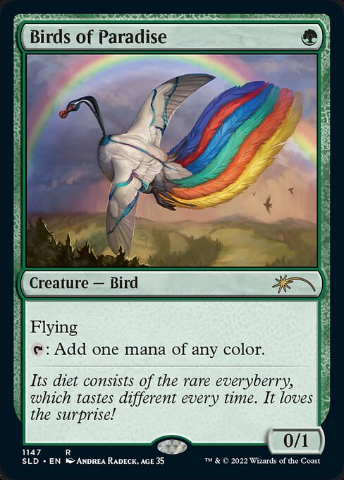 mtg Foil 極楽鳥/Birds of Paradise》[8ED] Amazon.co.jp: MTG Foil 英