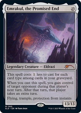 Foil】(1160)《約束された終末、エムラクール/Emrakul, the Promised